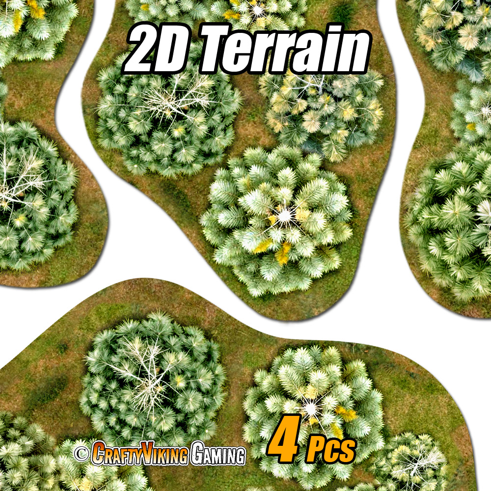 2D Terrain PINE FOREST