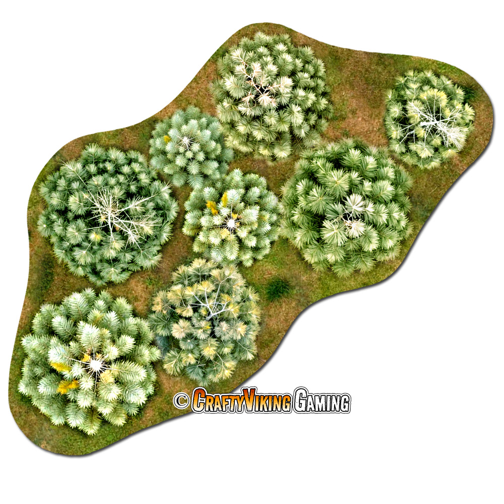 2D Terrain PINE FOREST - Image 6