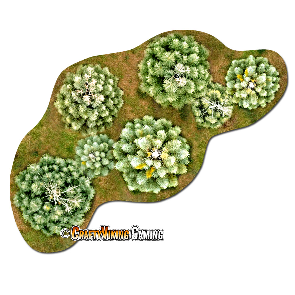 2D Terrain PINE FOREST - Image 7