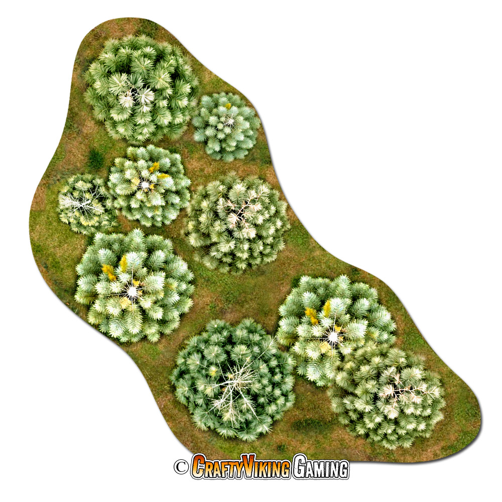 2D Terrain PINE FOREST - Image 8