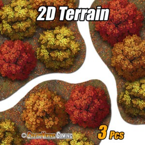 2D Terrain FALL FOREST AUTUMN