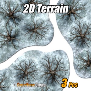 2D Terrain WINTER FOREST