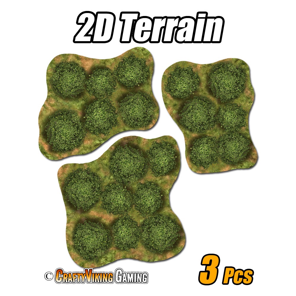 2D Terrain FOREST SUMMER - Image 2
