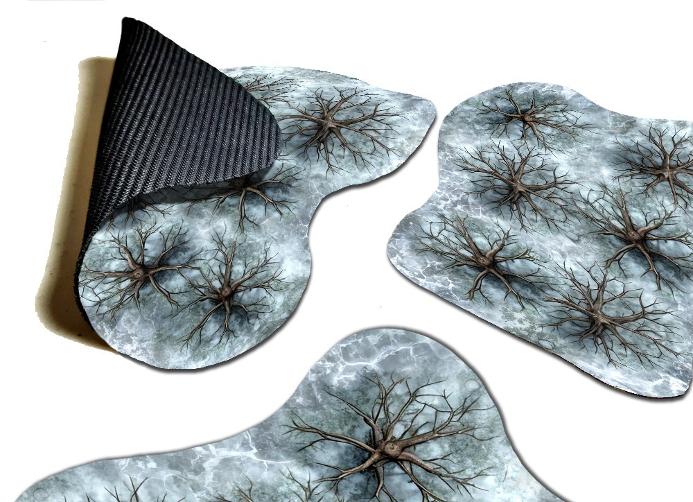 2D Terrain FOREST WINTER - Image 4