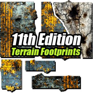 11th Edition Terrain Footprints