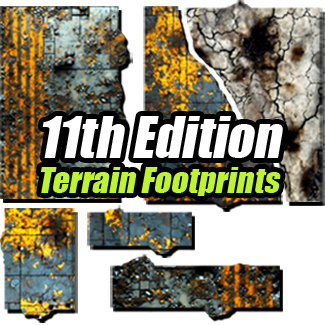 11th Edition Terrain Footprints