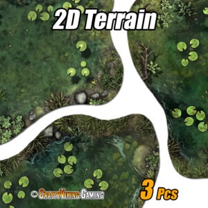 2D Terrain SWAMP POND