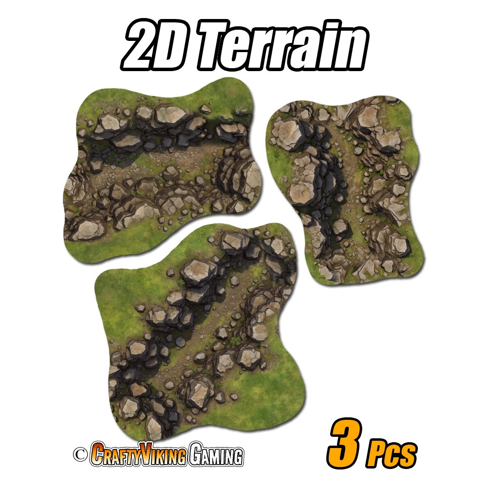 2D Terrain TRENCH GULLY - Image 2