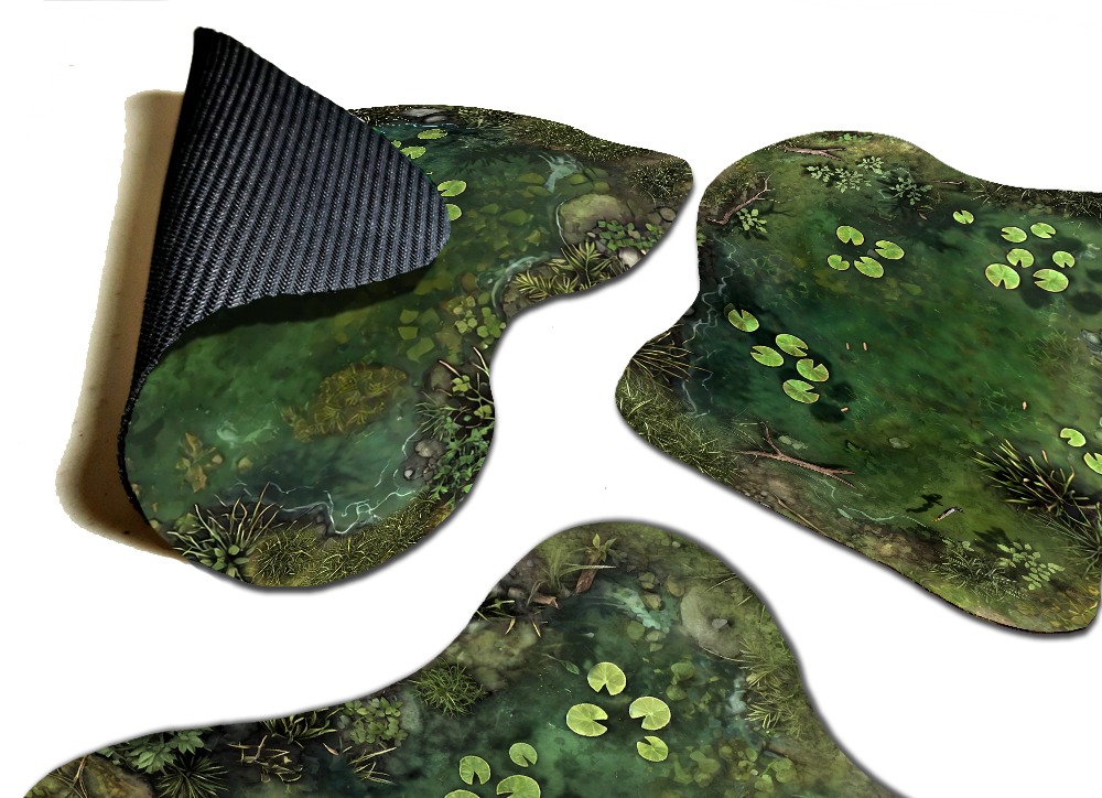2D Terrain SWAMP POND - Image 4