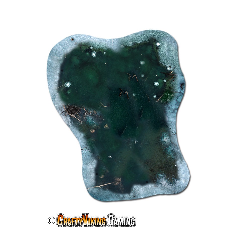 2D Terrain WINTER PONDS - Image 6