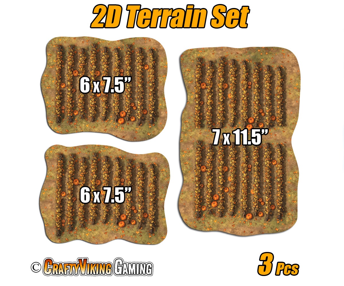2D Terrain Expansion Set Pumpkin Patch